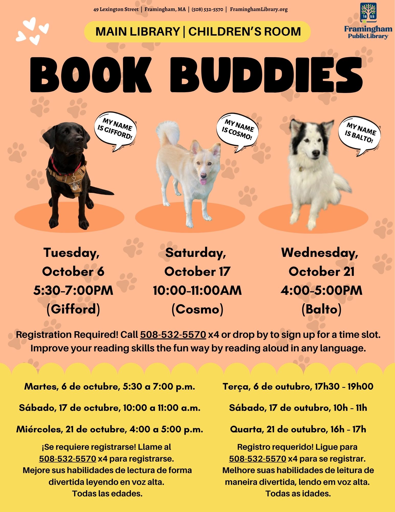 Book Buddies: Reading to Dogs (Gifford) thumbnail Photo
