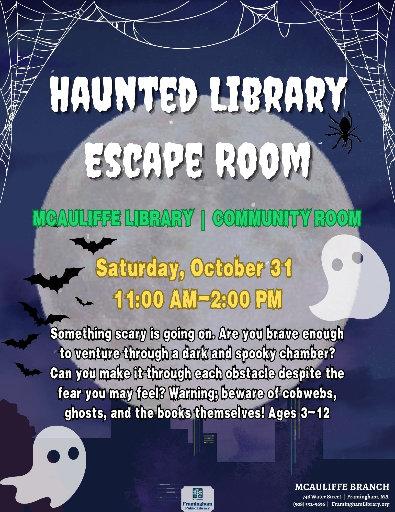 Haunted Library Escape Room thumbnail Photo
