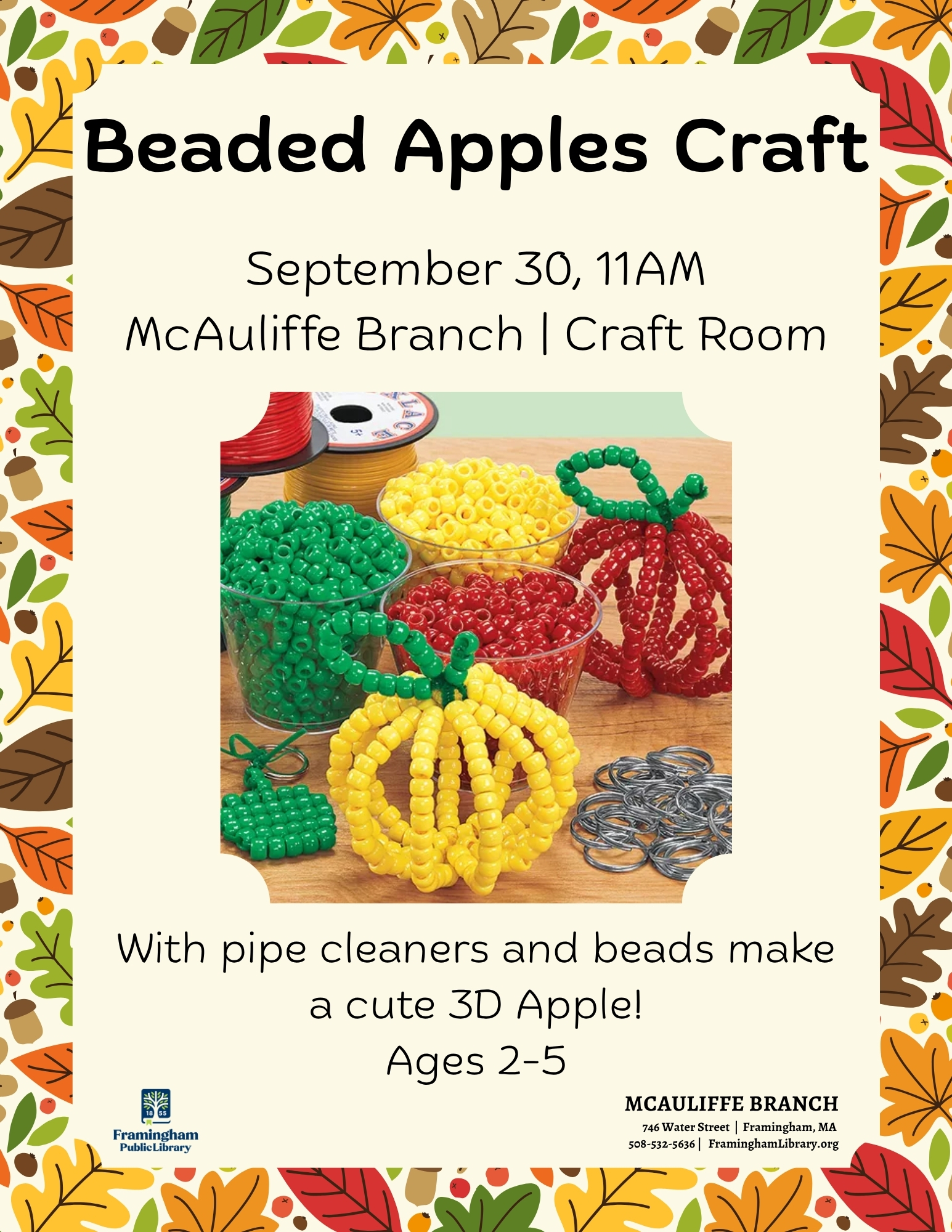 Beaded Apples Craft thumbnail Photo