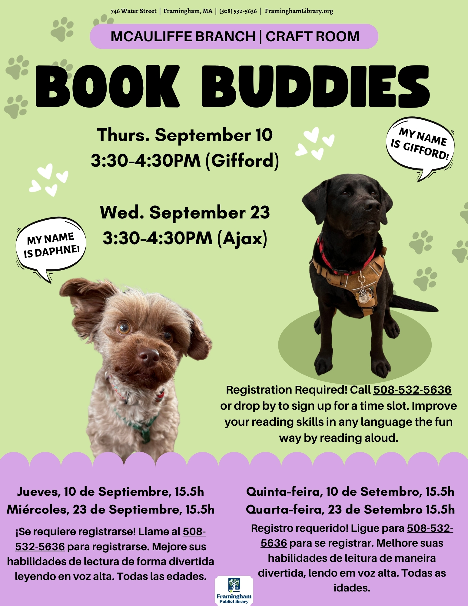 Book Buddies: Reading to Dogs (Gifford) thumbnail Photo