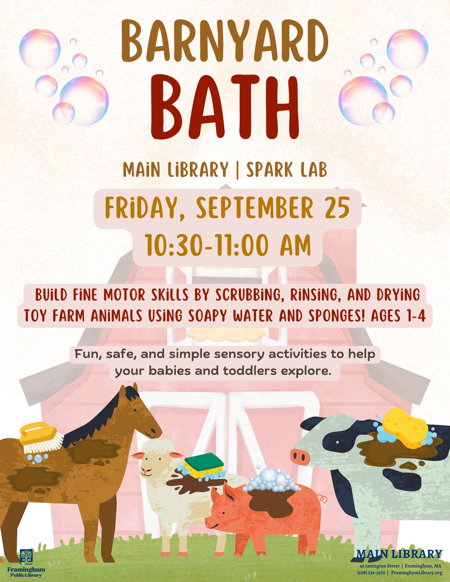 Sensory Series: Barnyard Bath thumbnail Photo