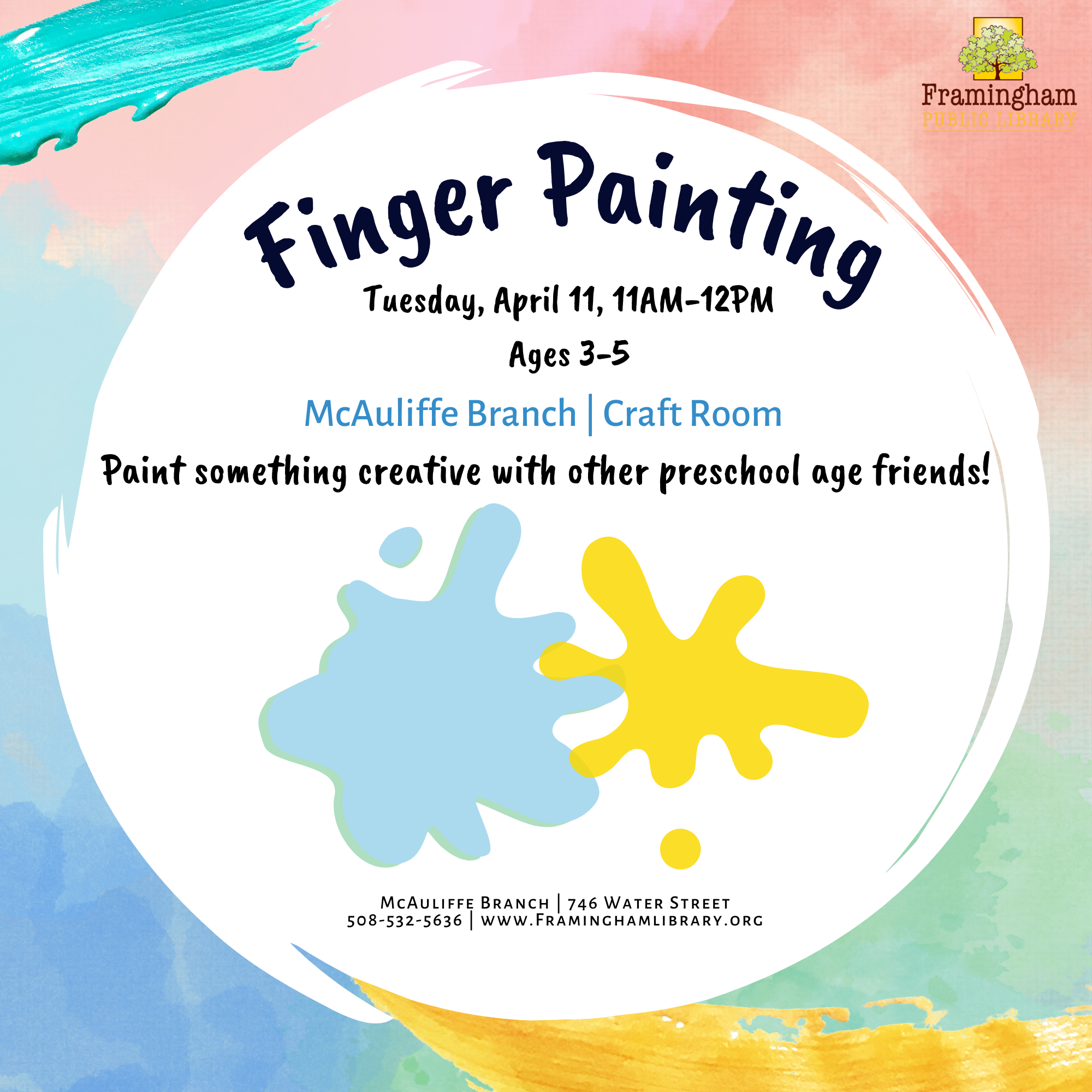 Toddler Craft - Finger Painting thumbnail Photo