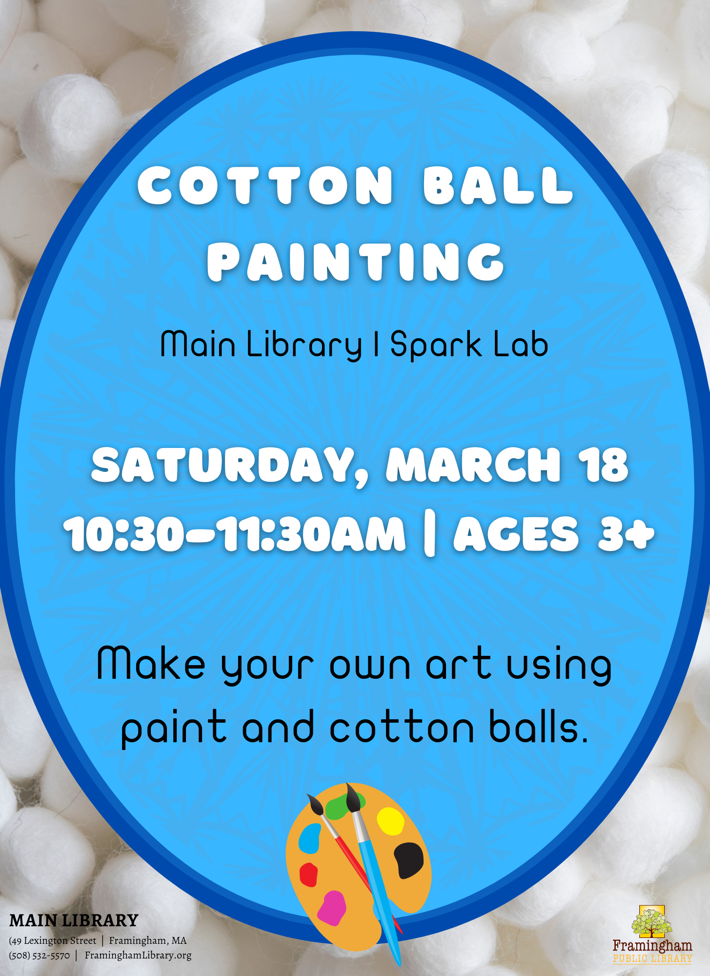 Cotton Ball Painting thumbnail Photo