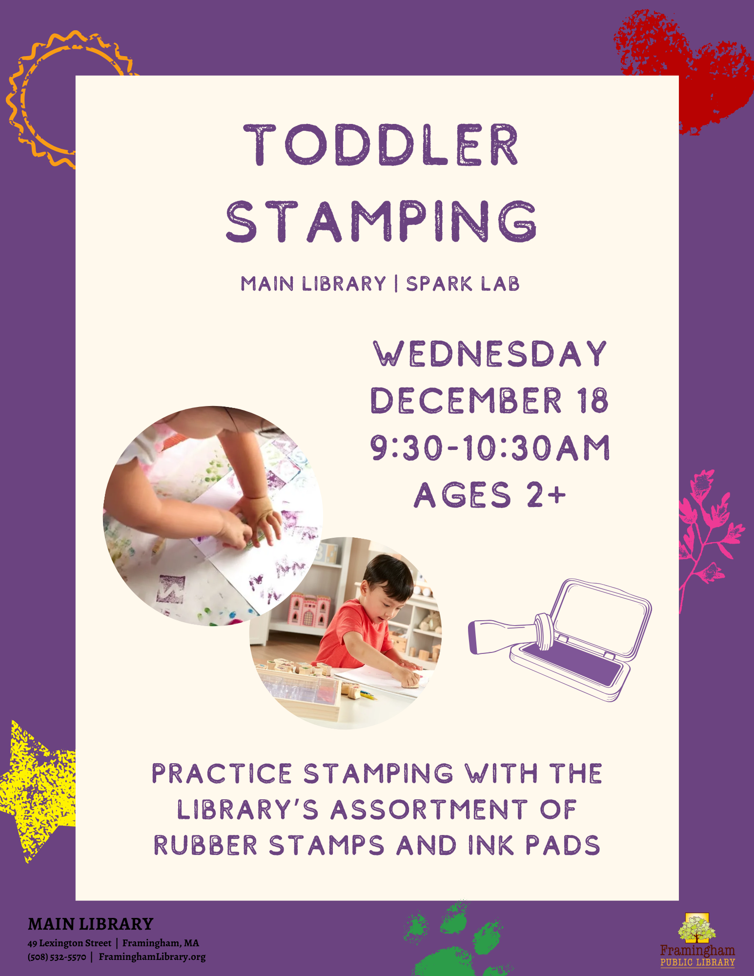 Toddler Stamping thumbnail Photo