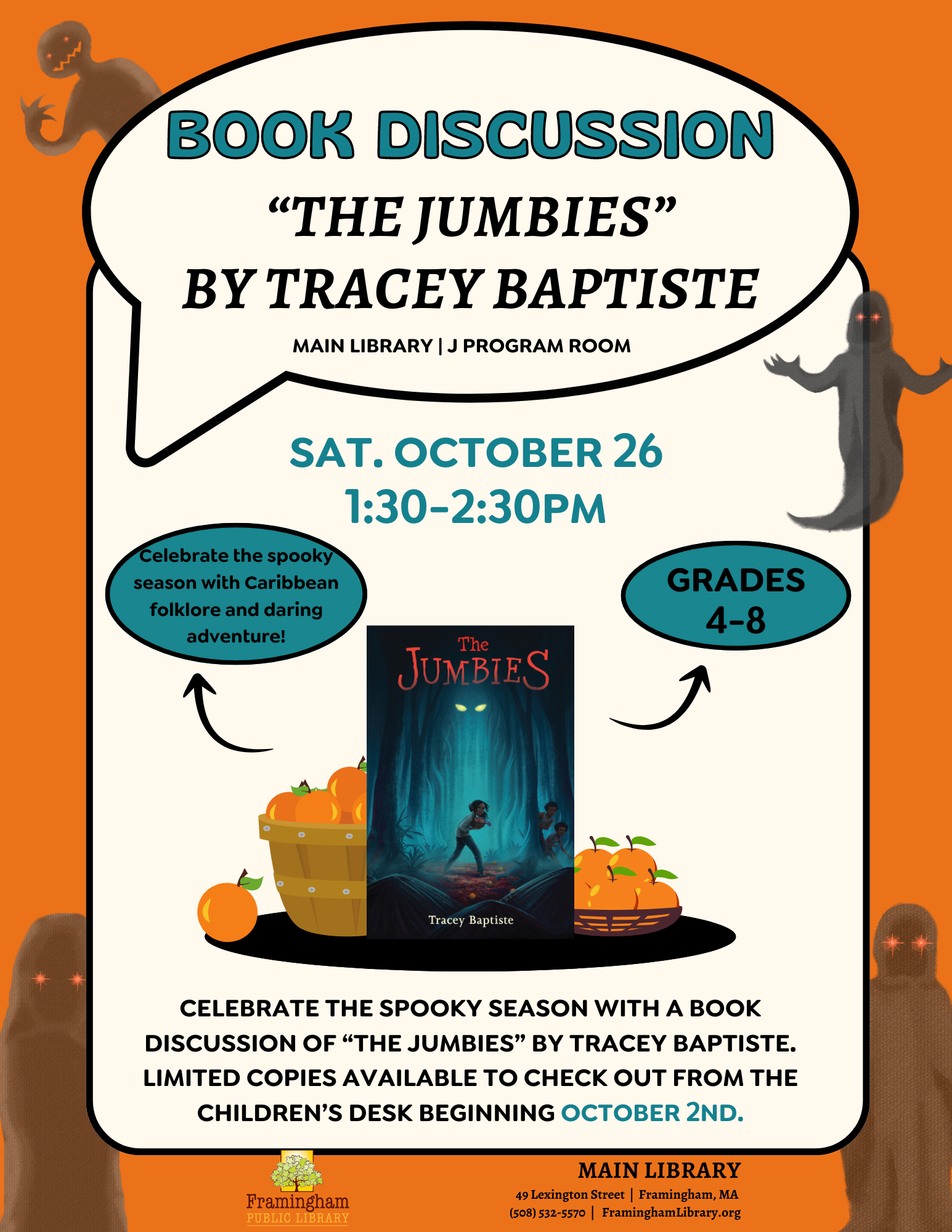 Book Discussion: “The Jumbies” by Tracey Baptiste thumbnail Photo