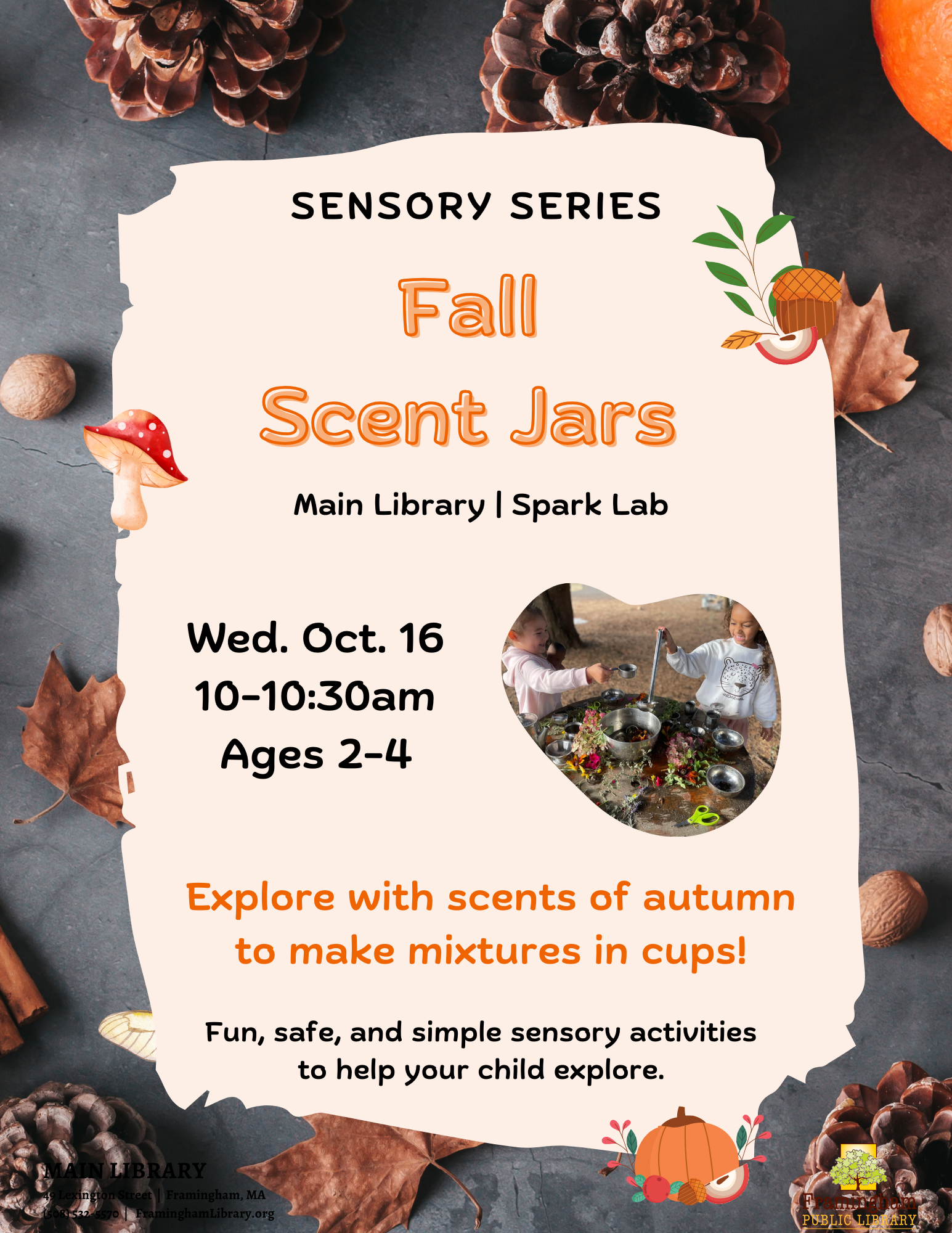 Sensory Series: Fall Scent Jars thumbnail Photo