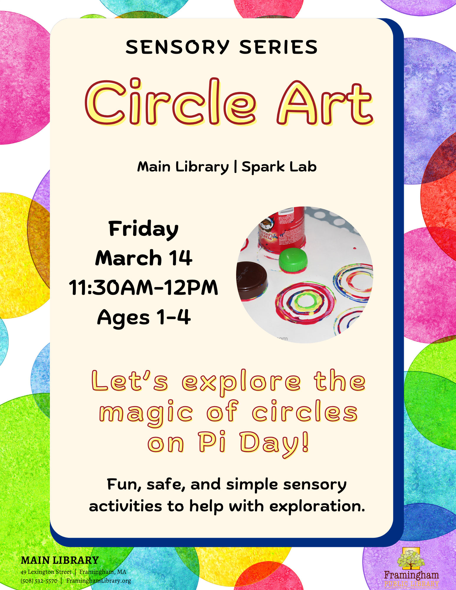 Sensory Series: Circle Art thumbnail Photo