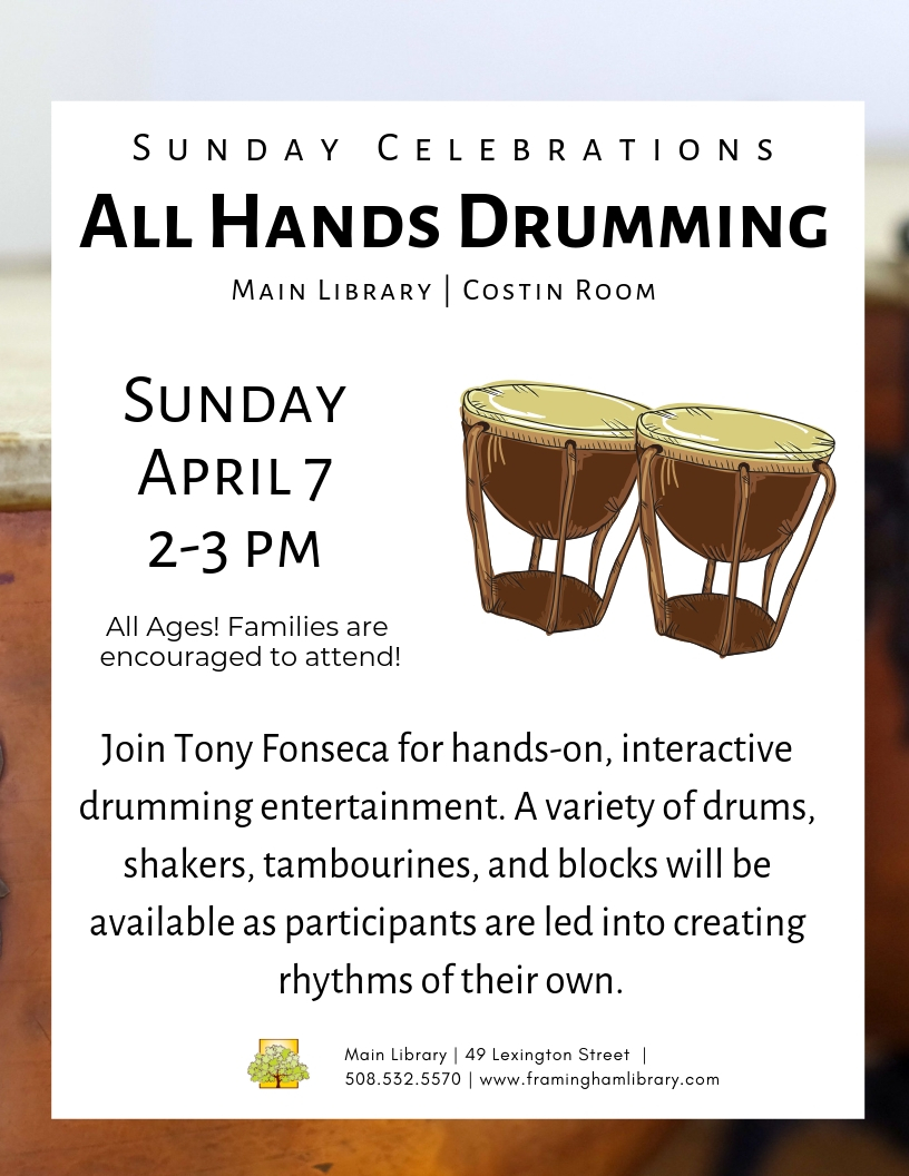 Sunday Celebrations: All Hands Drumming thumbnail Photo