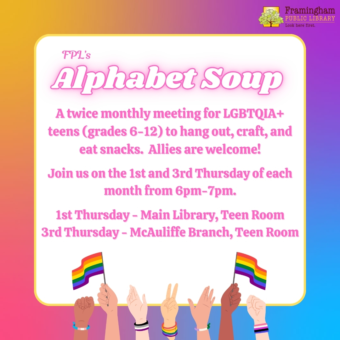 Alphabet Soup: Queer Teen Hangout thumbnail Photo