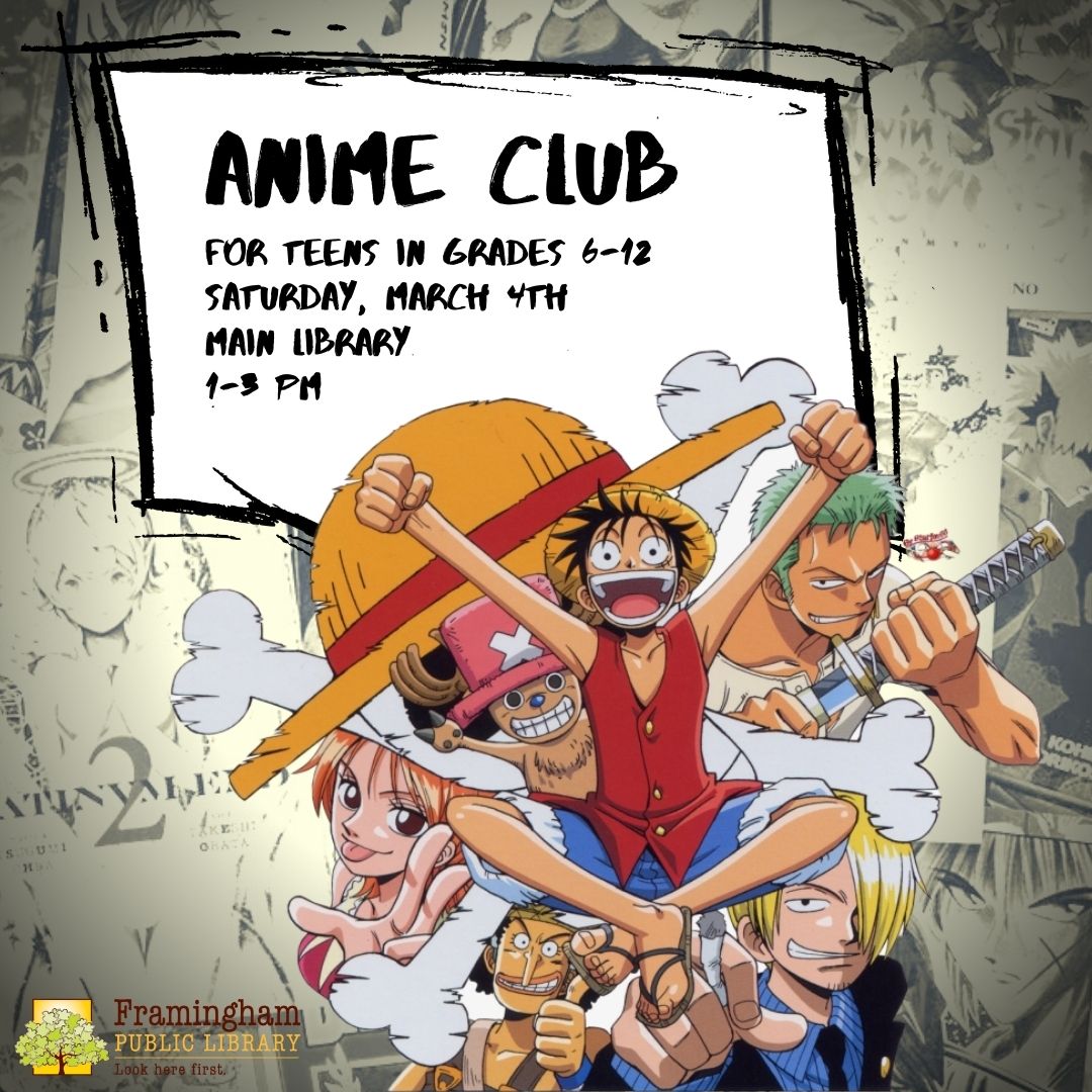 Anime Club — Alexander Hamilton Memorial Free Library