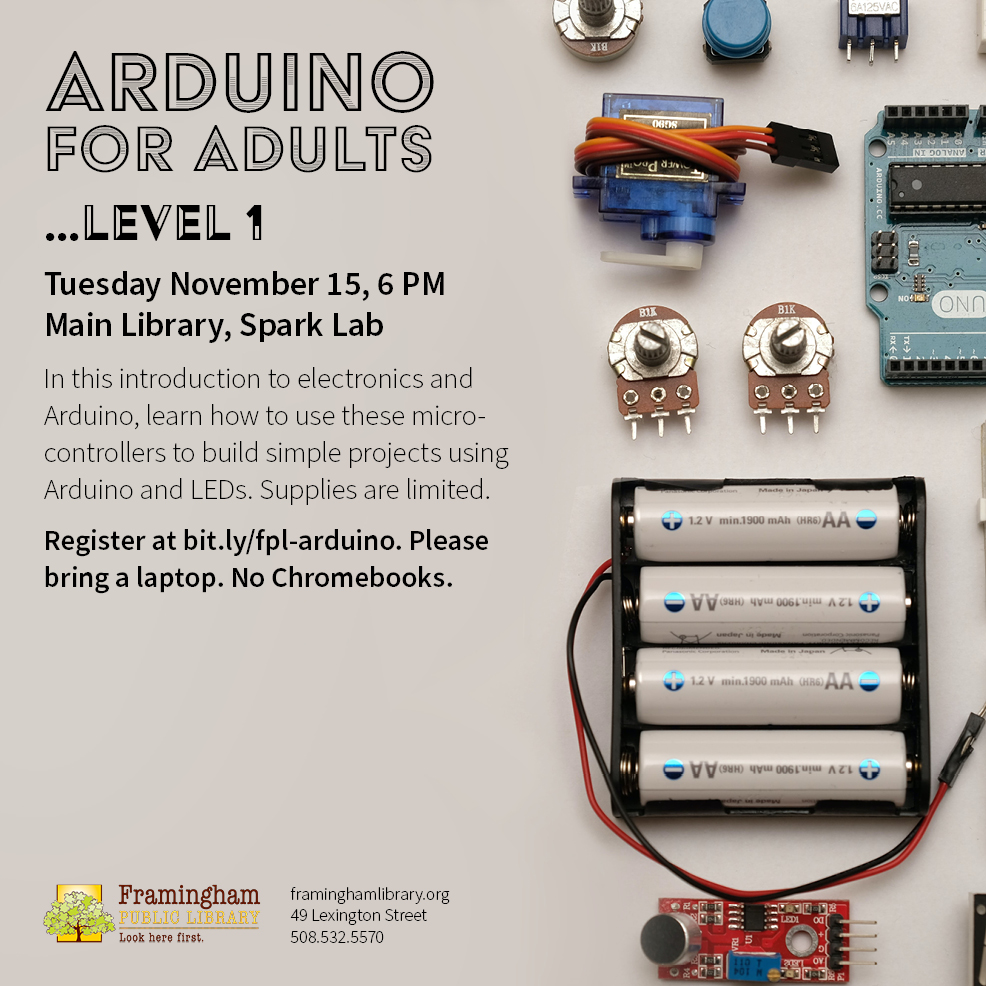 Arduino for Adults Level 1 thumbnail Photo