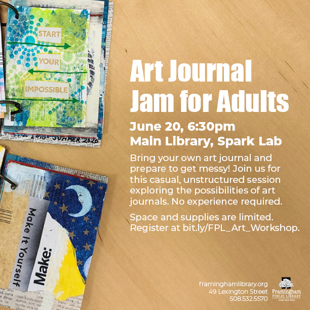 Art Journal Jam for Adults thumbnail Photo