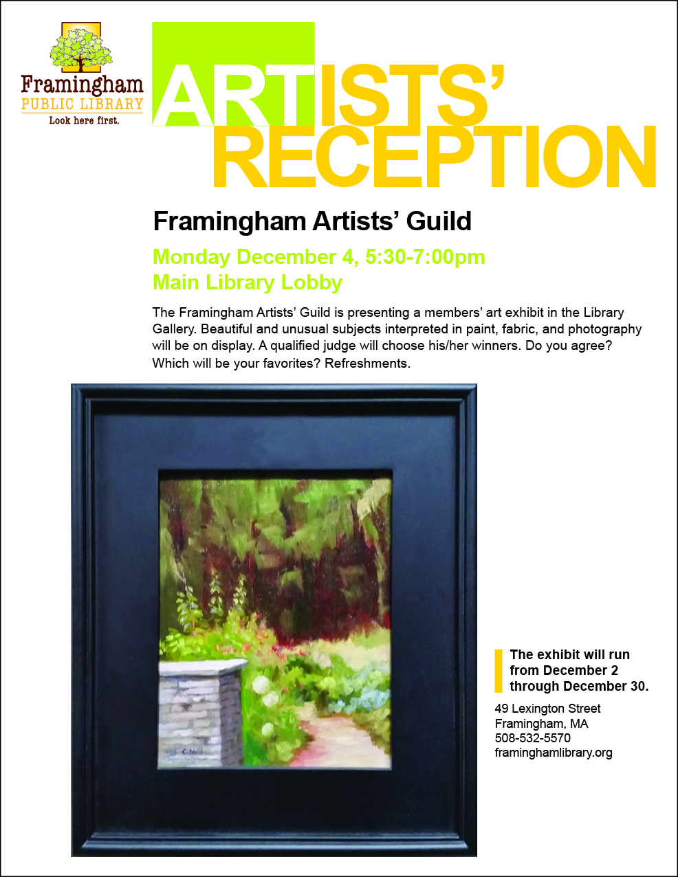 Artists’ Guild Art Reception thumbnail Photo