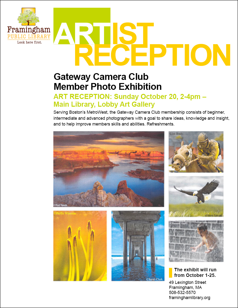 Gateway Camera Club Member Photo Exhibition Art Reception thumbnail Photo