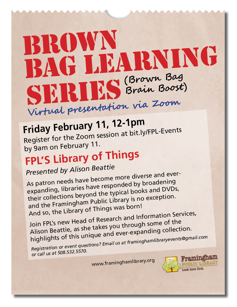 Brown Bag Learning Series: FPL’S Library of Things thumbnail Photo