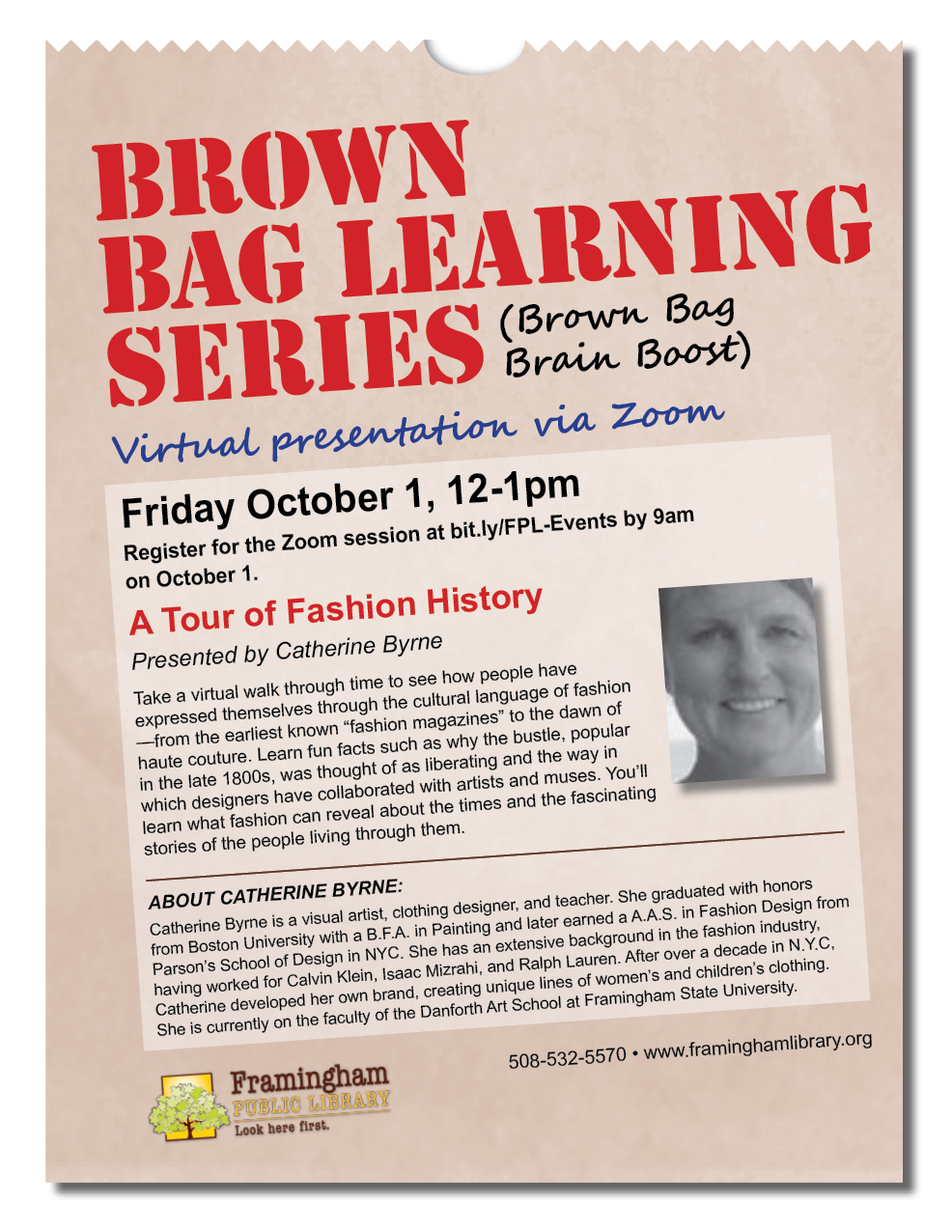 Brown Bag Learning Series: A Tour of Fashion History thumbnail Photo