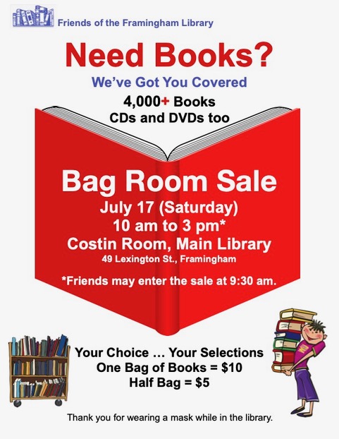 Friends of the Library Bag Room Sale thumbnail Photo