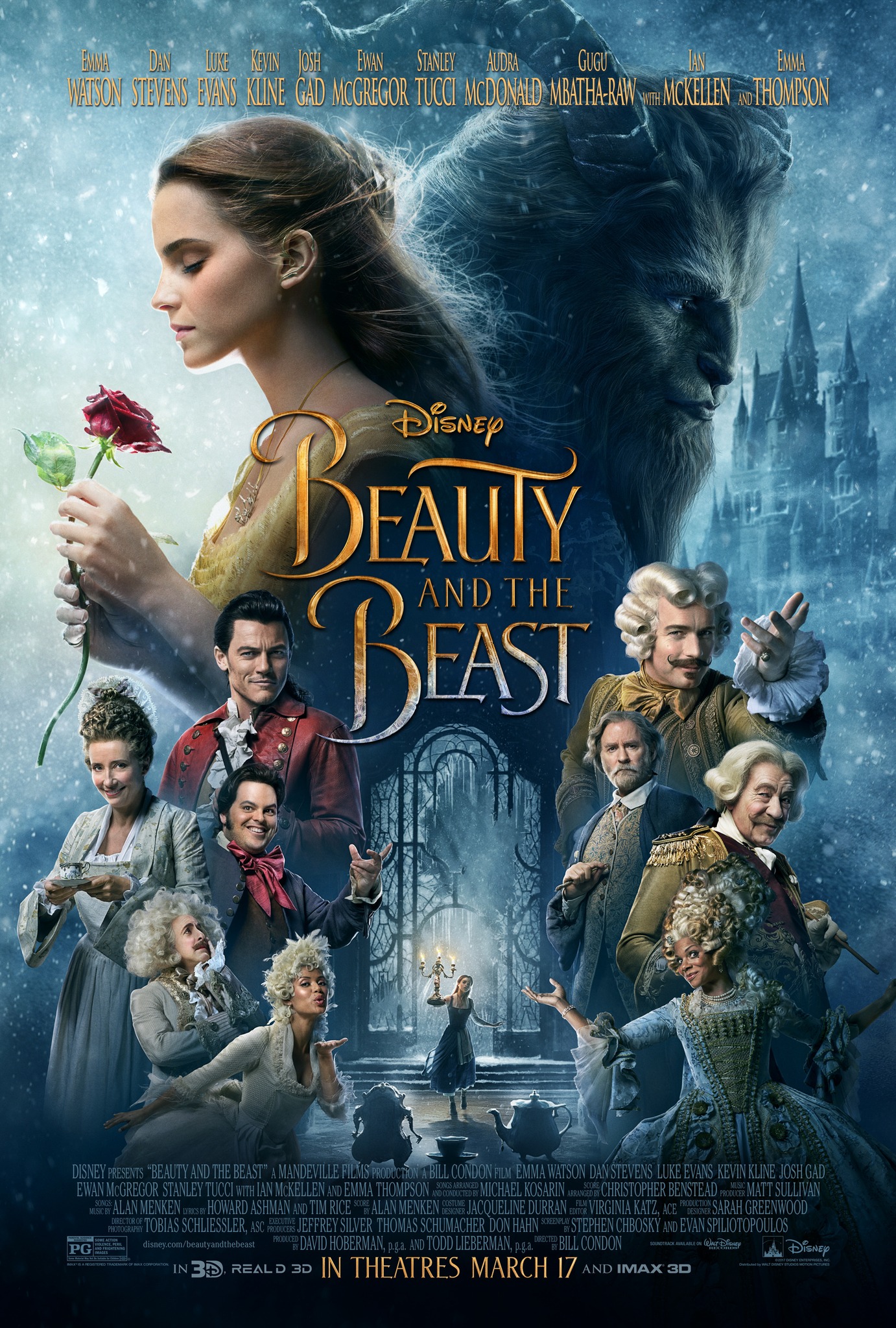 Musicals at McAuliffe: Beauty and the Beast (PG, 2017, 2h 9m) thumbnail Photo