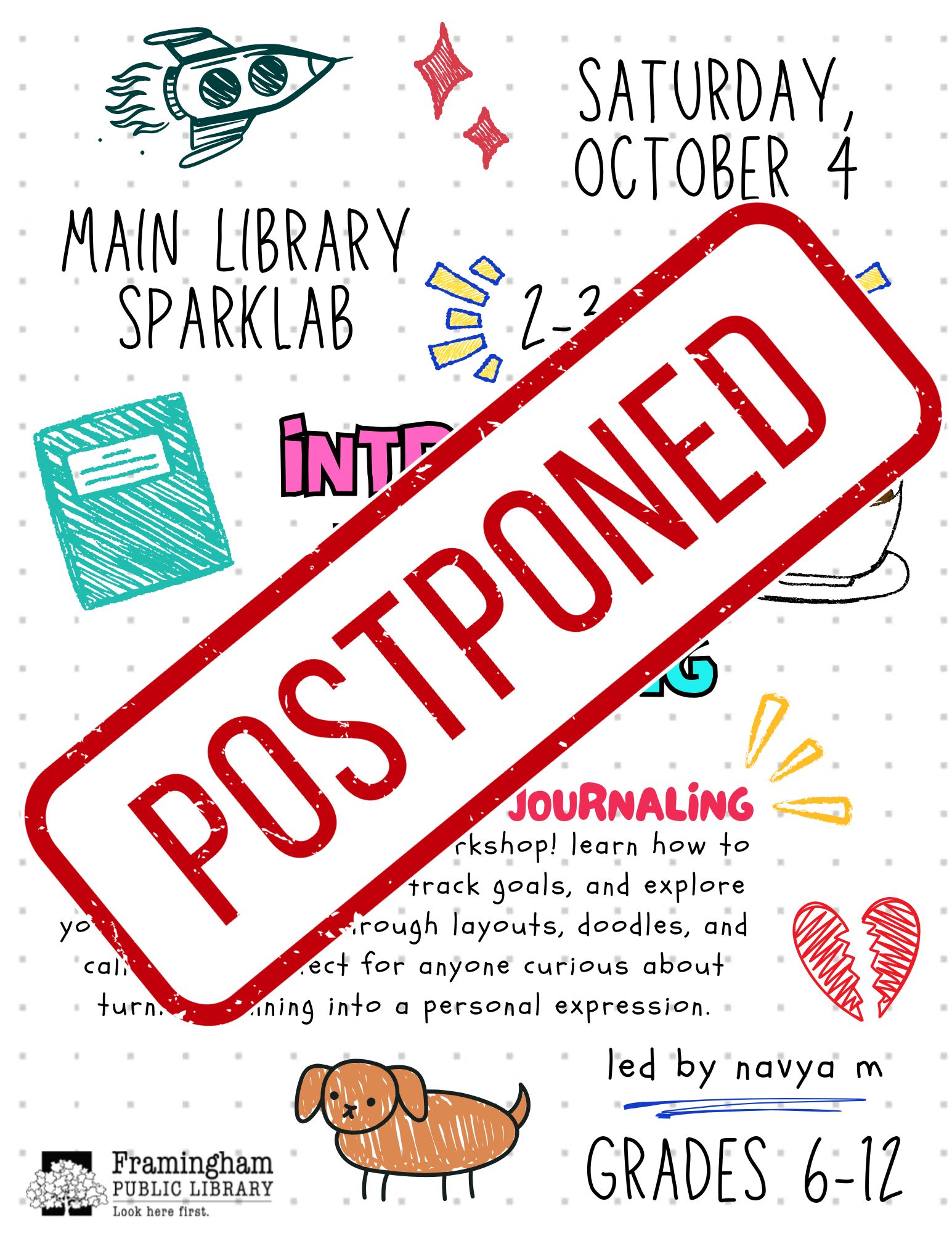 Intro to Bullet Journaling - PROGRAM POSTPONED thumbnail Photo