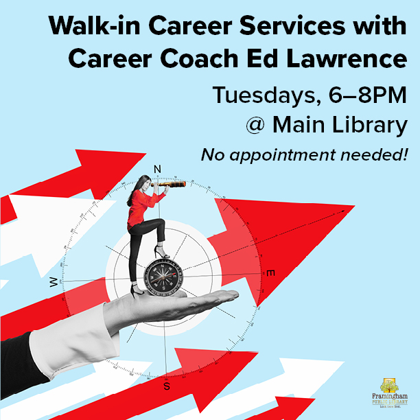 Walk-in Career Services with Resident Career Coach Ed Lawrence thumbnail Photo