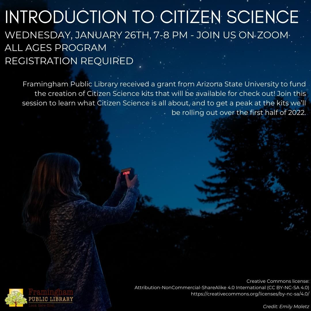 Introduction to Citizen Science thumbnail Photo