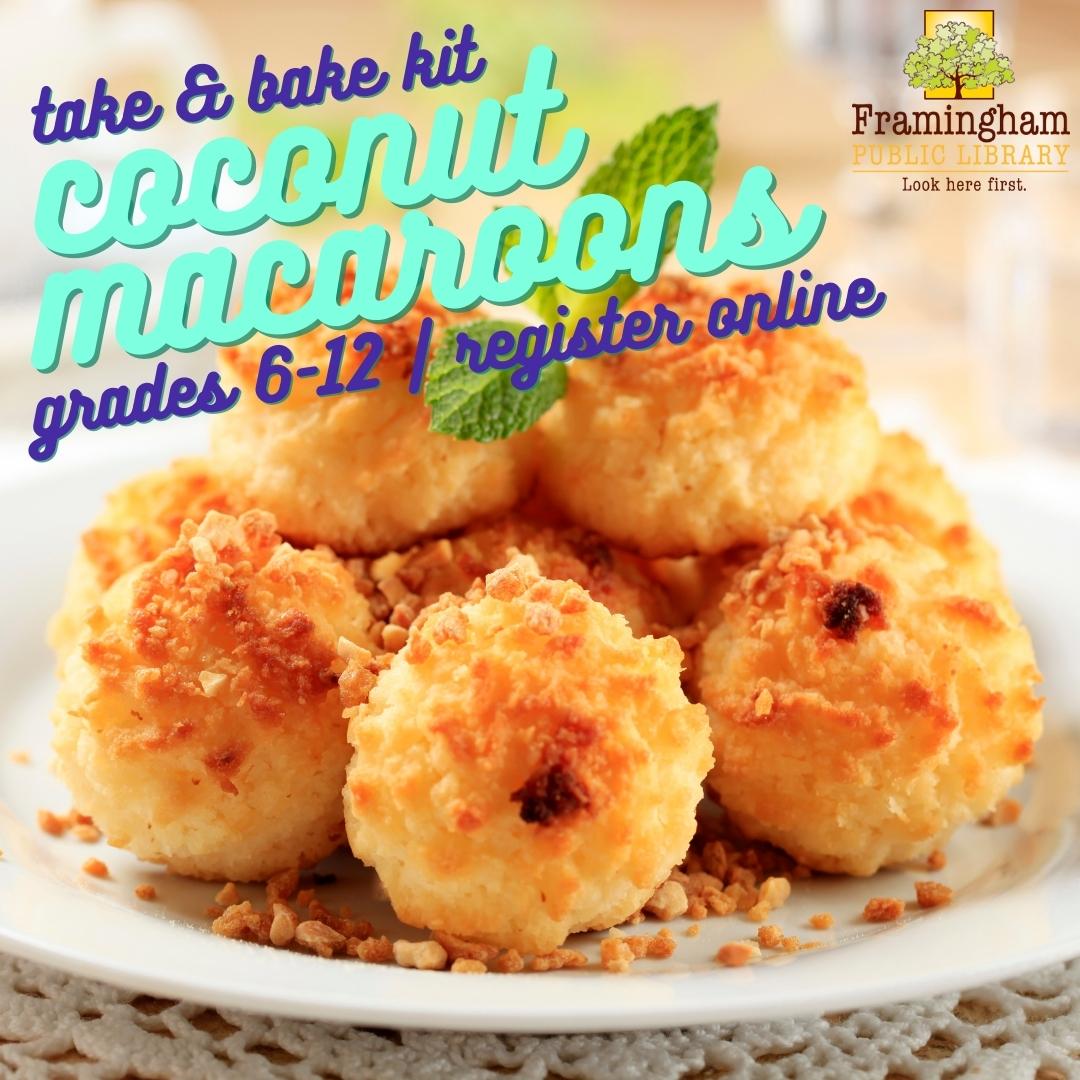 Coconut Macaroons (Take & Bake kit) thumbnail Photo