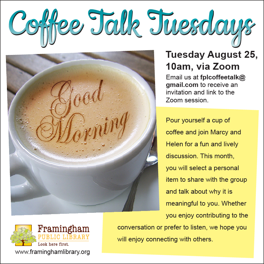 Coffee Talk Tuesday thumbnail Photo