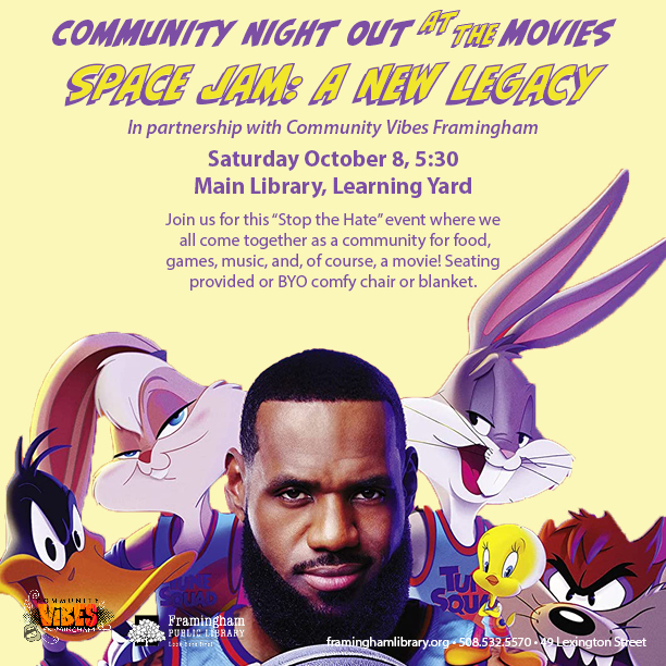 Community Night Out at the Movies- Space Jam: A New Legacy thumbnail Photo
