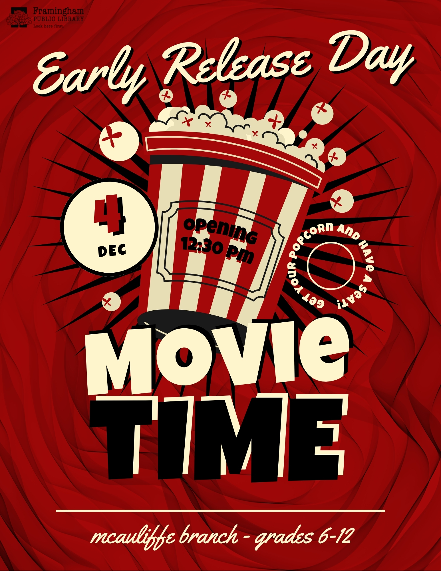 Early Release Day Movie at McAuliffe thumbnail Photo