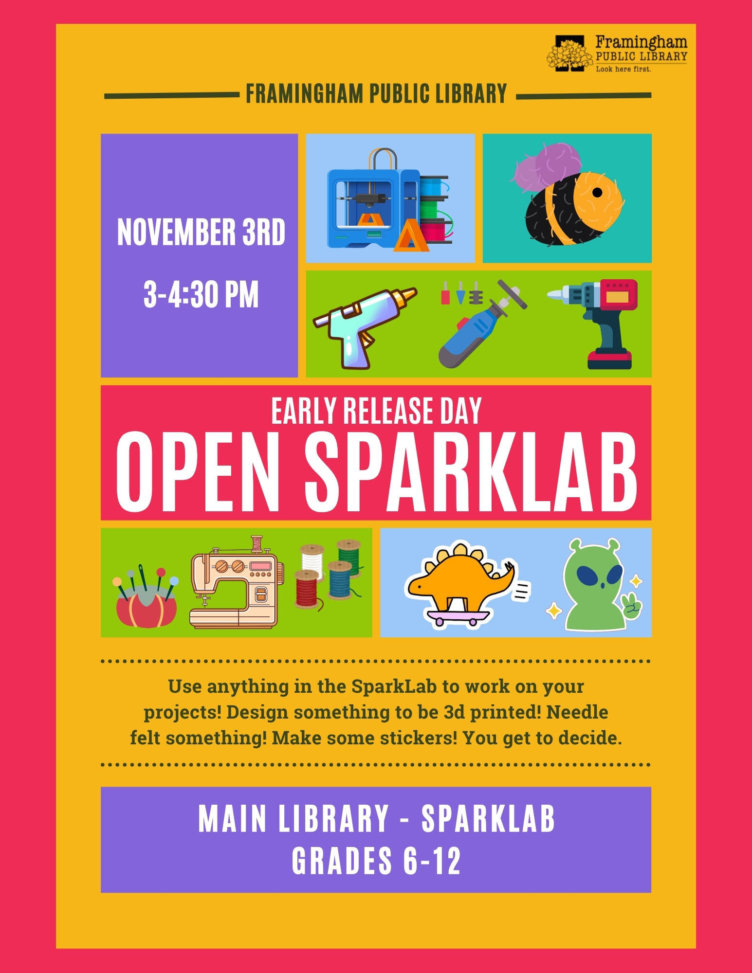 Early Release Day Open SparkLab thumbnail Photo