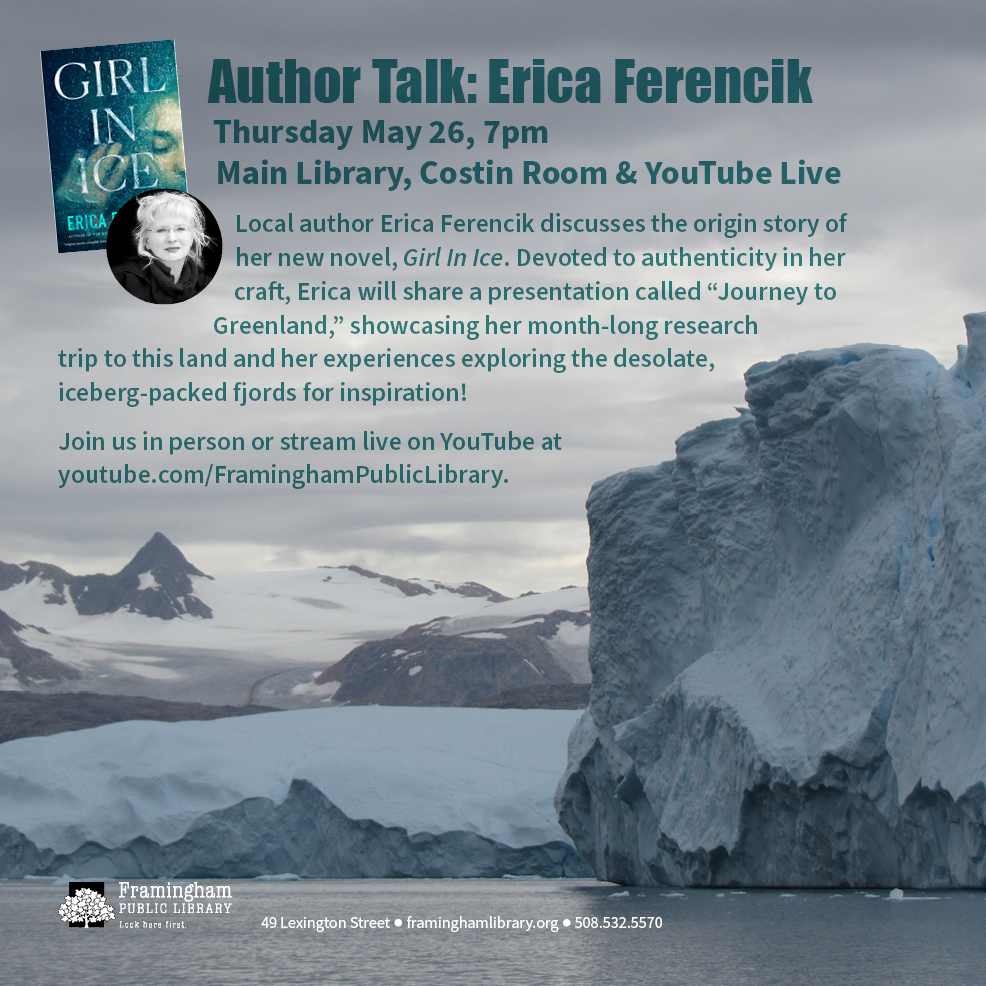 Author Talk: Erica Ferencik thumbnail Photo