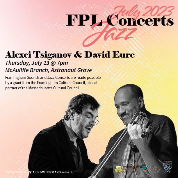 Jazz Concerts: Alexei Tsiganov & David Eure thumbnail Photo