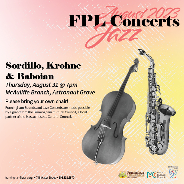 Jazz Concerts: Sordillo, Krohne & Baboian thumbnail Photo