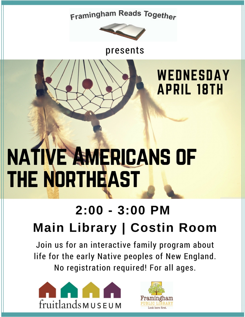 Framingham Reads Together: Native Americans of the Northeast thumbnail Photo