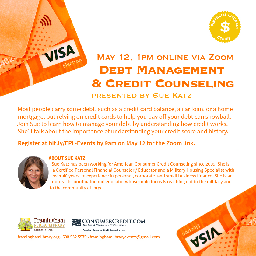 Financial Literacy Series: Debt Management and Credit Counseling thumbnail Photo