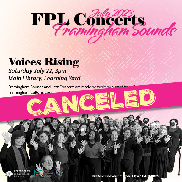 * CANCELED * Framingham Sounds 2023: Voices Rising thumbnail Photo