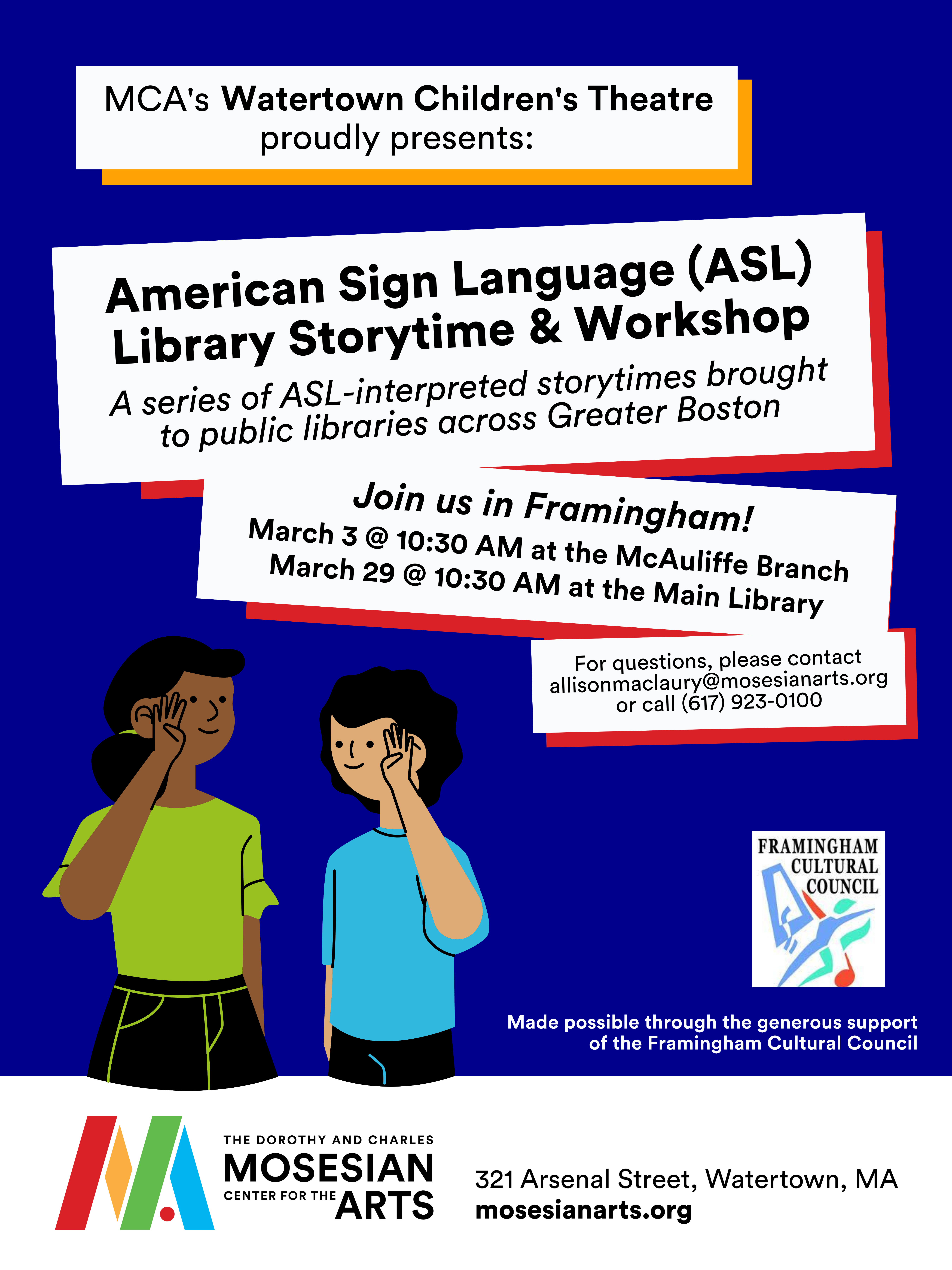 American Sign Language (ASL) Storytime thumbnail Photo