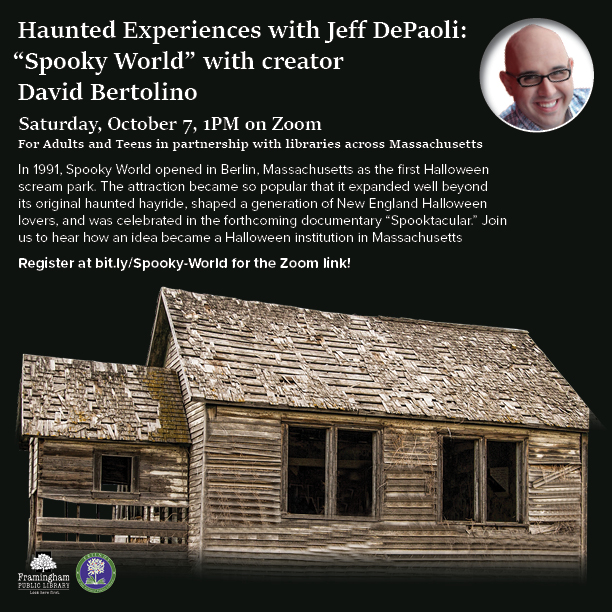 Haunted Experiences with Jeff DePaoli: “Spooky World” with creator David Bertolino thumbnail Photo
