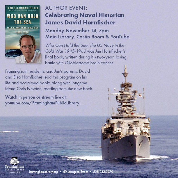 Author Event: Celebrating Naval Historian James David Hornfischer thumbnail Photo