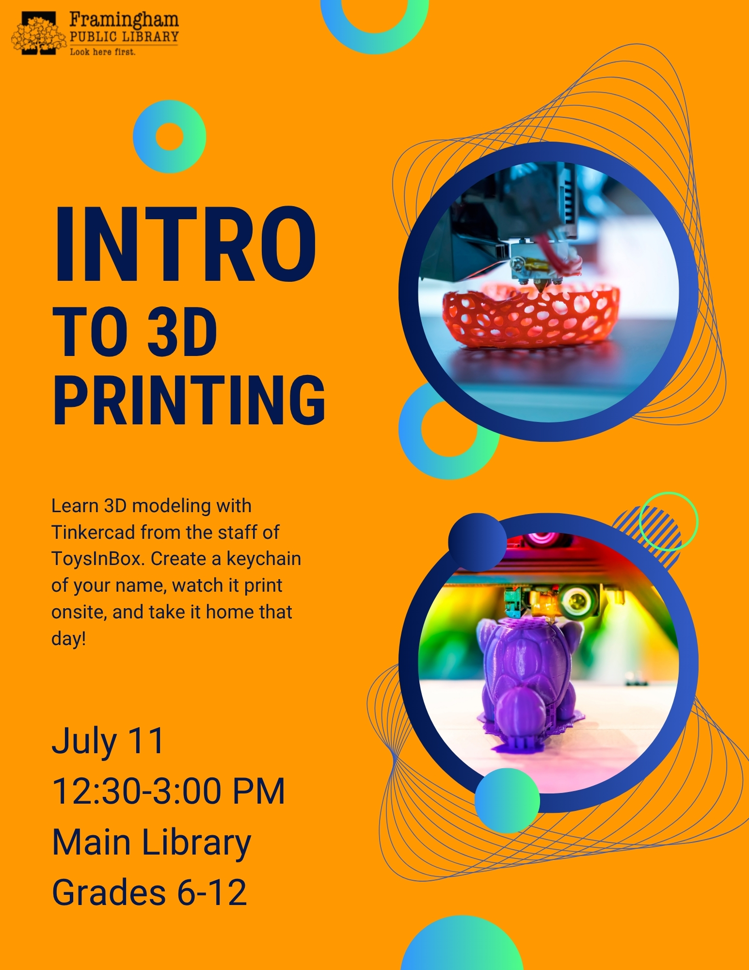 Introduction to 3D Printing thumbnail Photo
