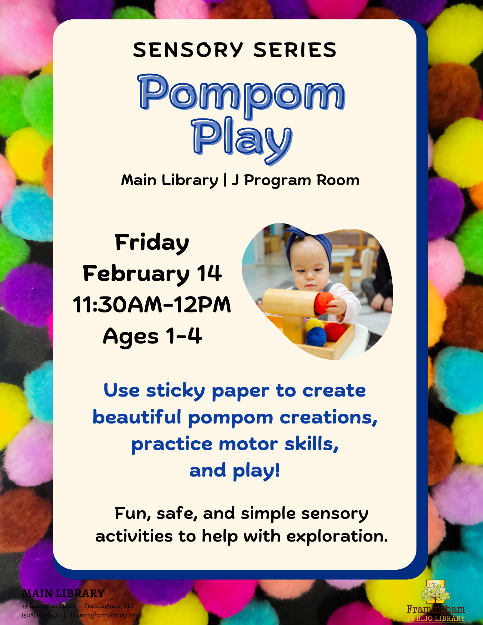 Sensory Series: Pompom Play thumbnail Photo