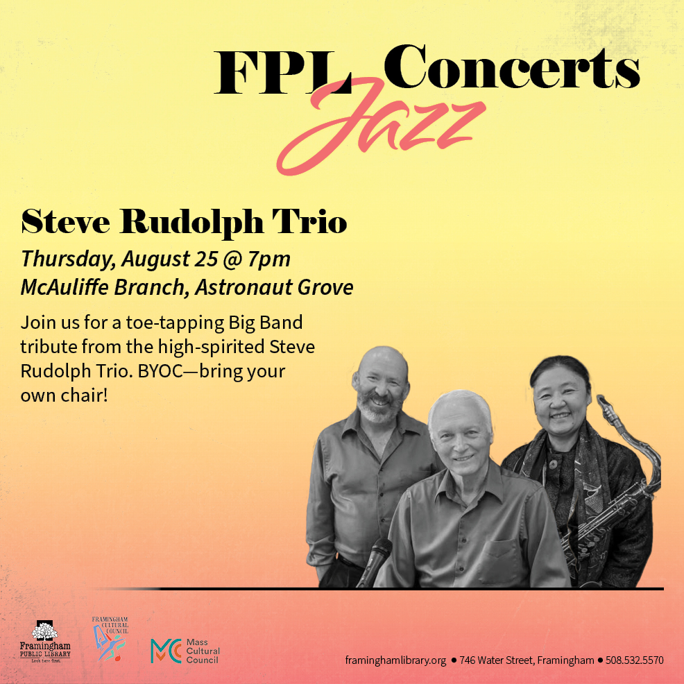 Jazz Concert Series: Steve Rudolph Trio Big Band Tribute thumbnail Photo
