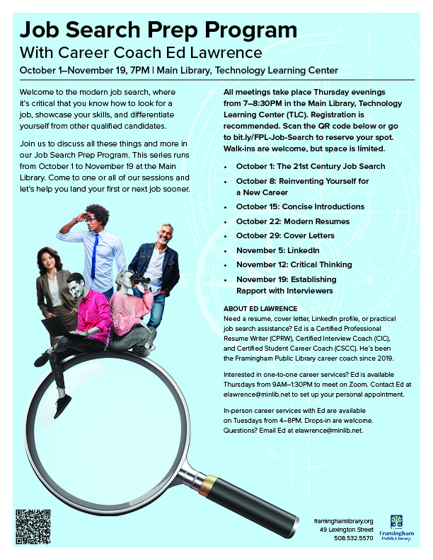 Job Search Prep Program thumbnail Photo