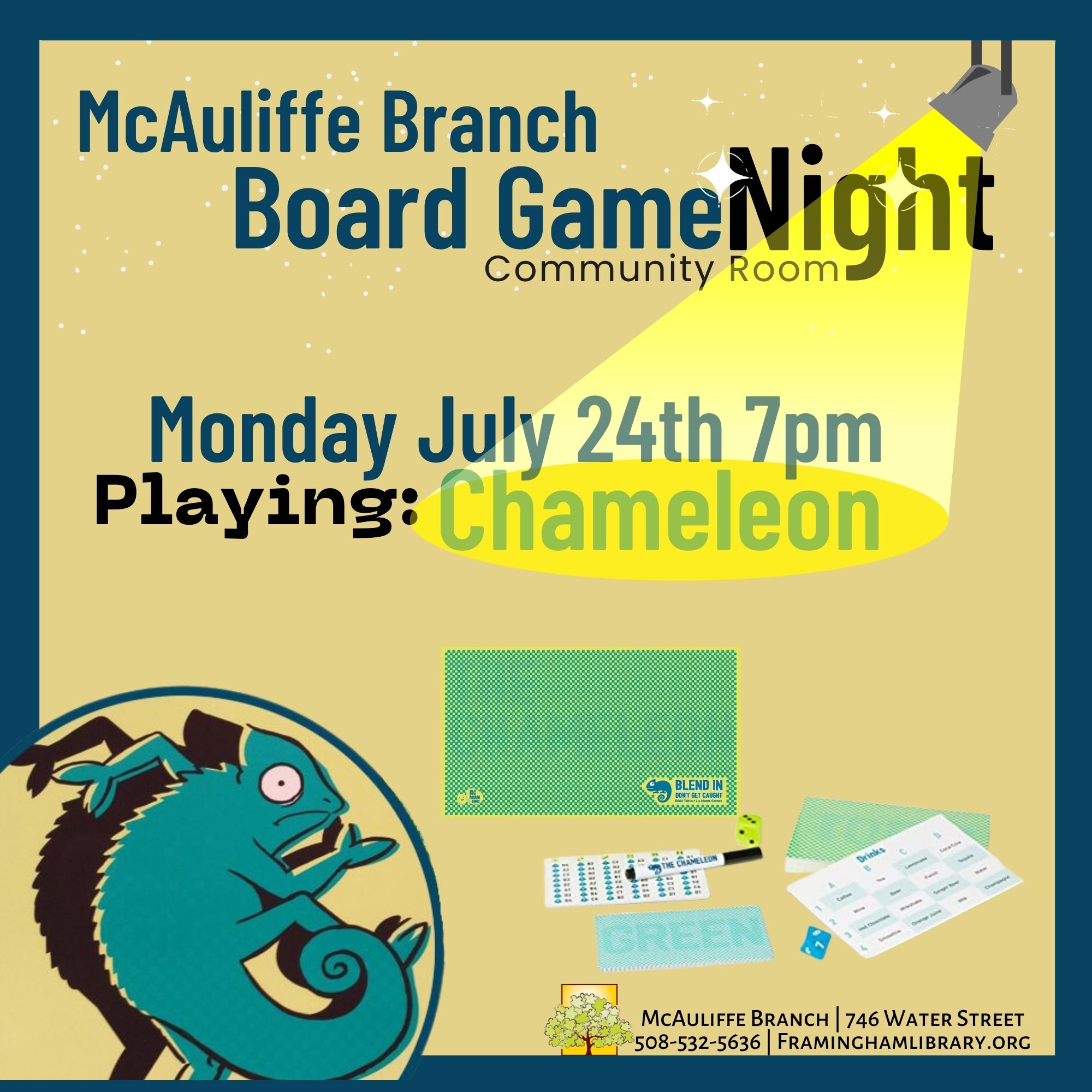 Board Game Night: Chameleon thumbnail Photo