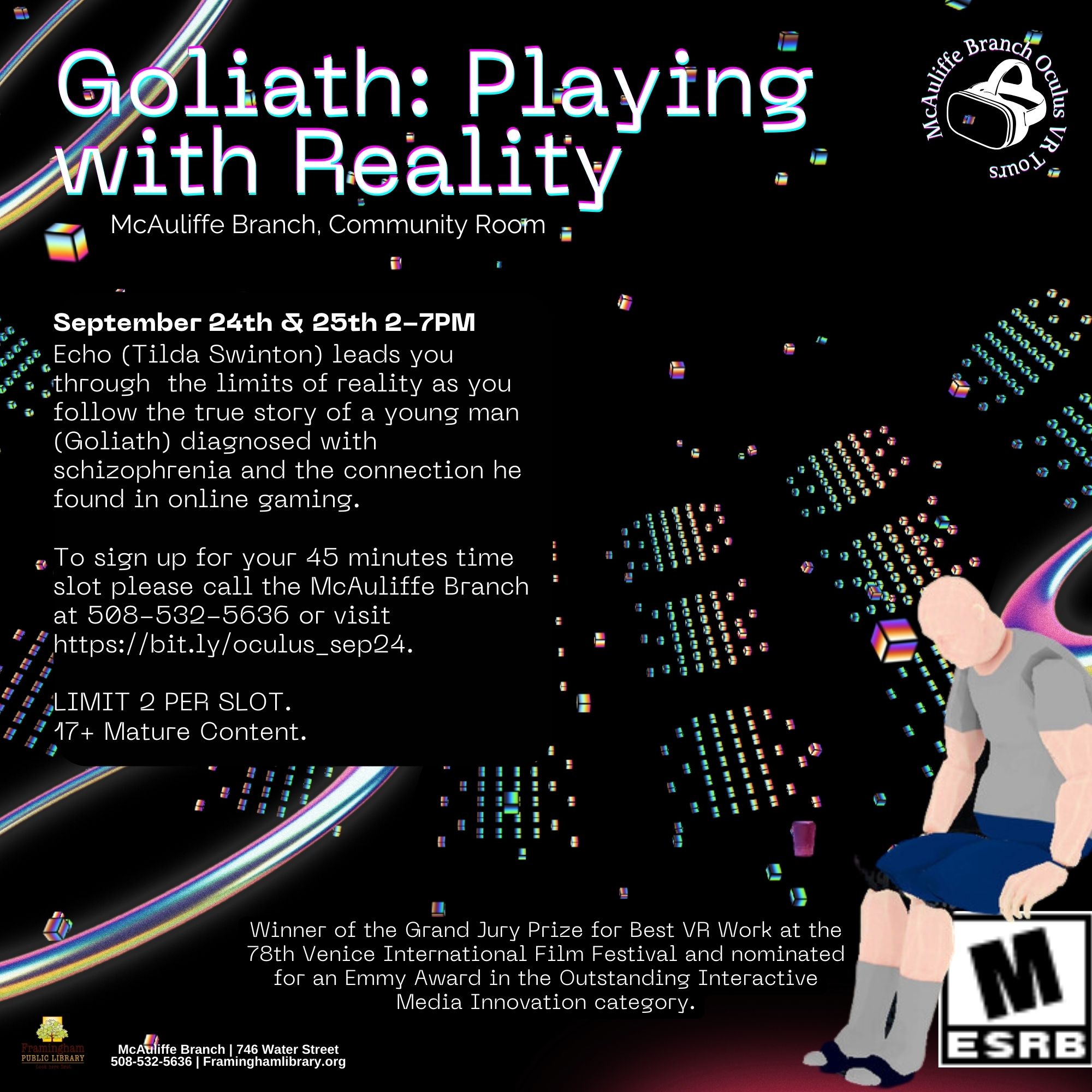 Virtual Experience: Goliath: Playing with Reality thumbnail Photo