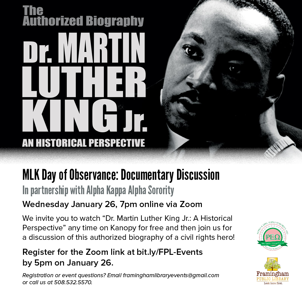 MLK Day of Observance: Documentary Discussion thumbnail Photo