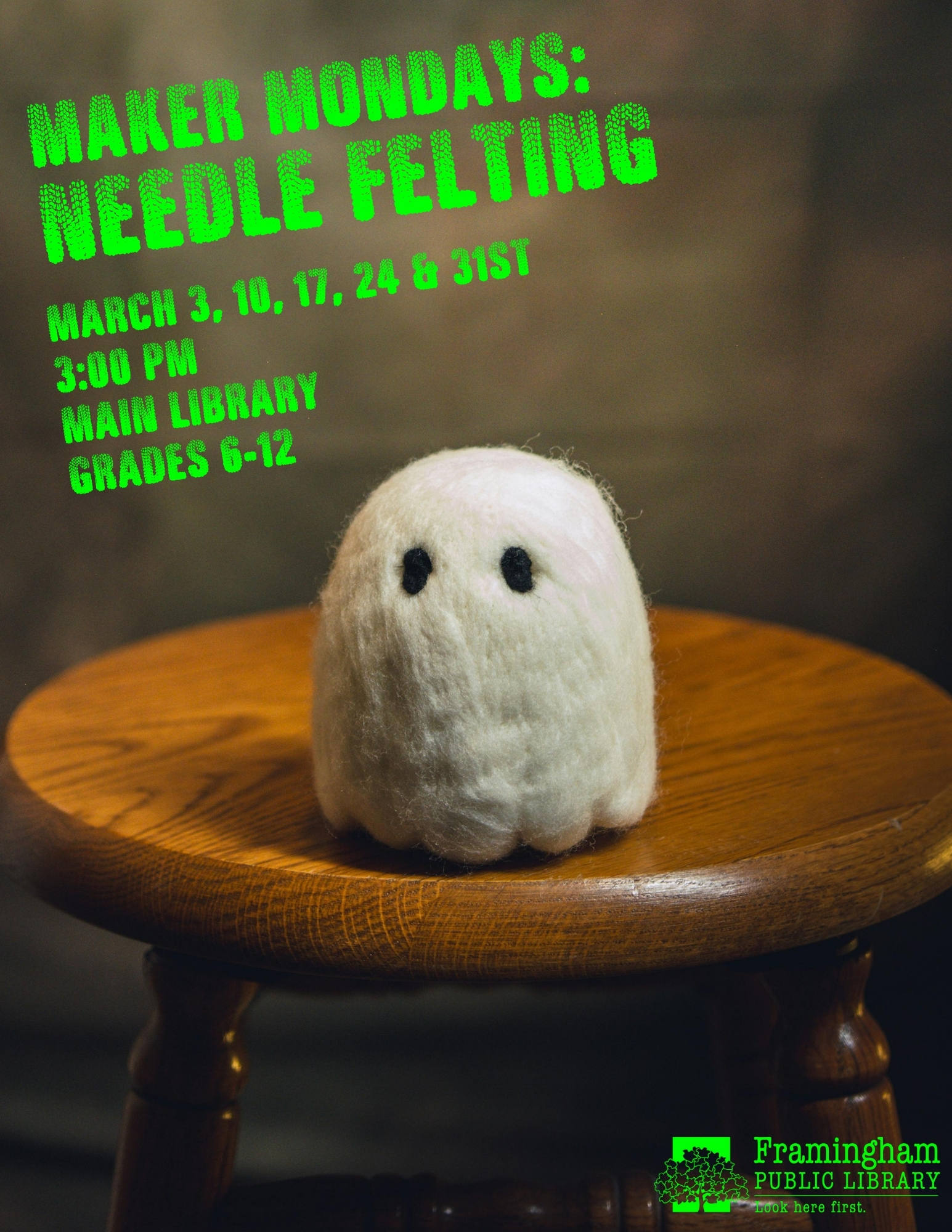 Maker Mondays: Needle Felting thumbnail Photo