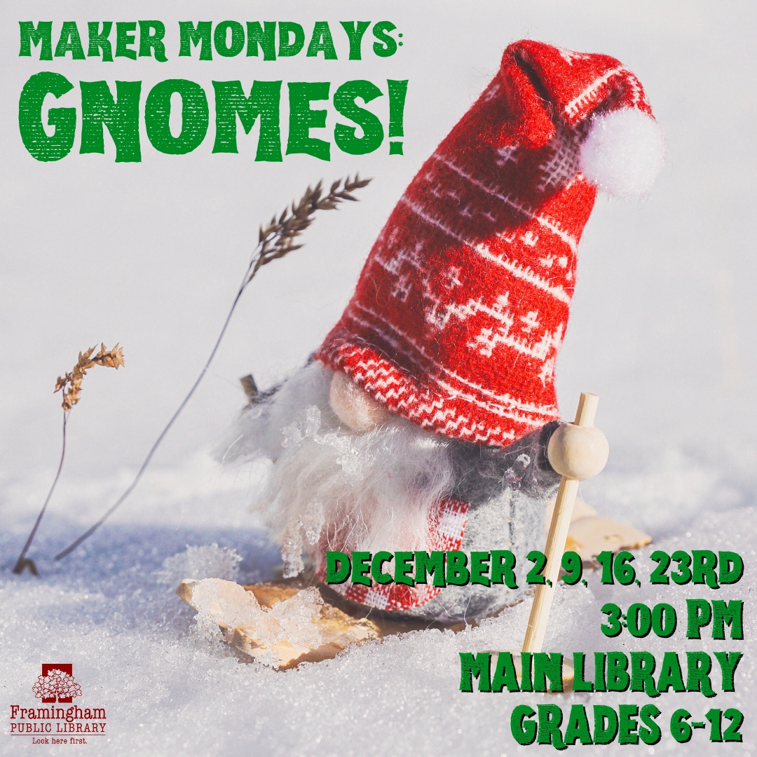 Maker Mondays: Gnomes! thumbnail Photo