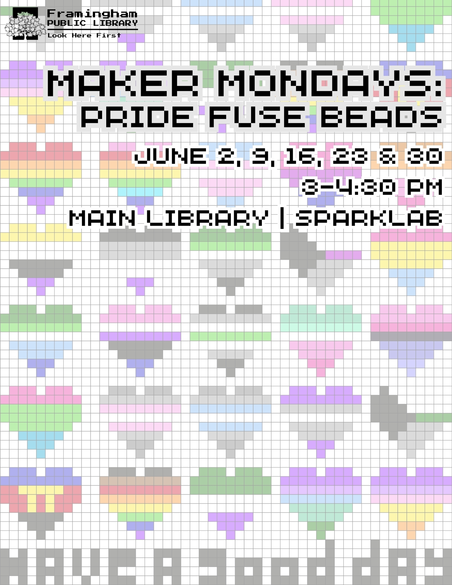 Maker Mondays: Pride Fuse Beads thumbnail Photo