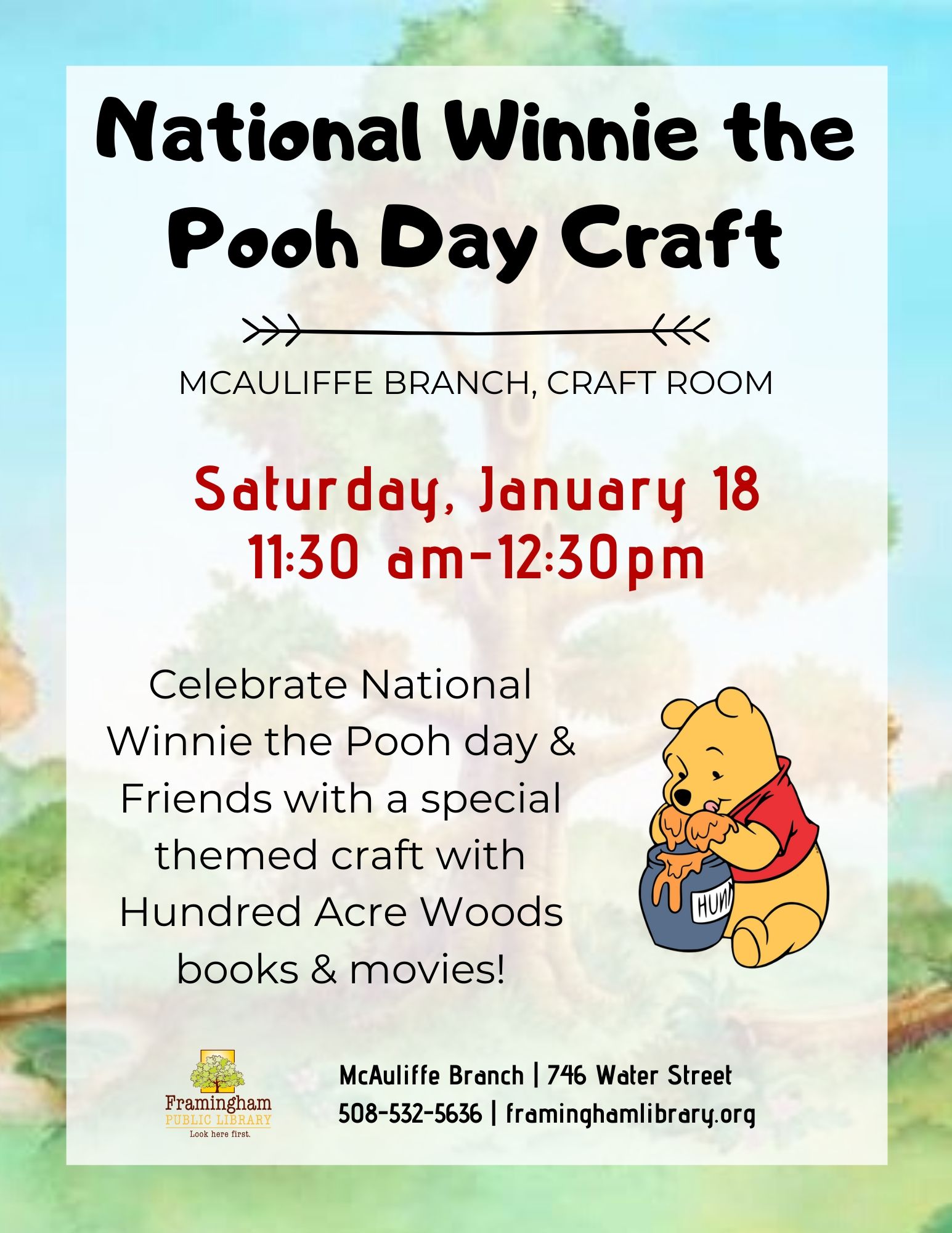 National Winnie the Pooh Day Craft thumbnail Photo
